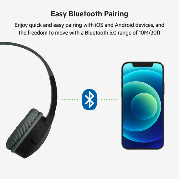 SOUNDFORM MINI KIDS HEADPHONES BLACK thumbnail