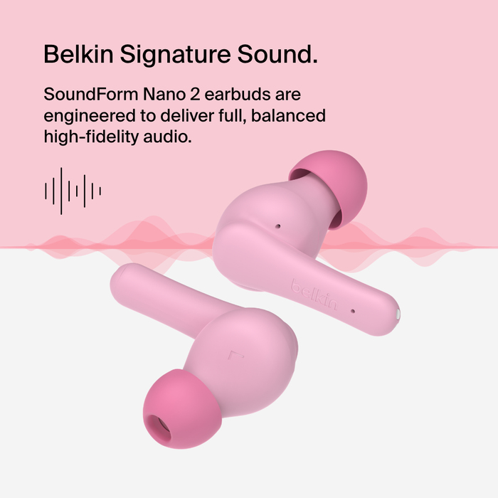 SOUNDFORM NANO2 TRUE WLESS BUDS PNK thumbnail
