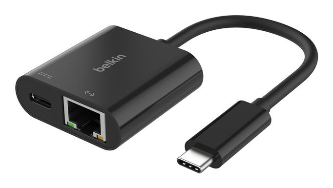 USB-C ETHERNET ADAPTER 100W PD thumbnail