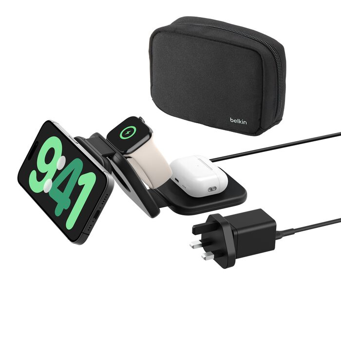 BOOSTCHARGE 3IN1 WLESS CHARGE W QI2 thumbnail