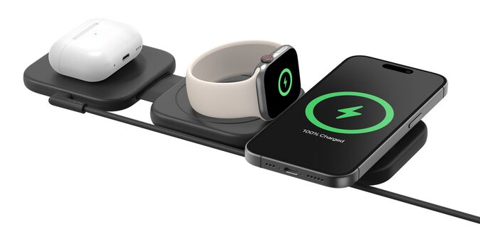 BOOSTCHARGE 3IN1 WLESS CHARGE W QI2 thumbnail