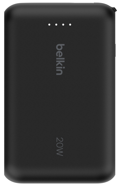 10K INTEGRATED USB-C CBLE POWBNK BLK thumbnail