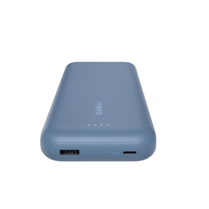 20K 30W W USB-C CABLE POWER BANK BLU thumbnail