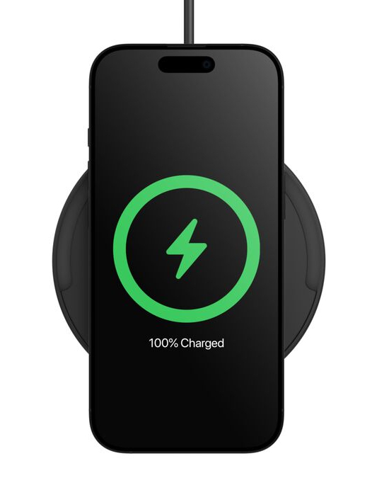 BOOSTCHARGE 15W PAD BLACK W PSU thumbnail