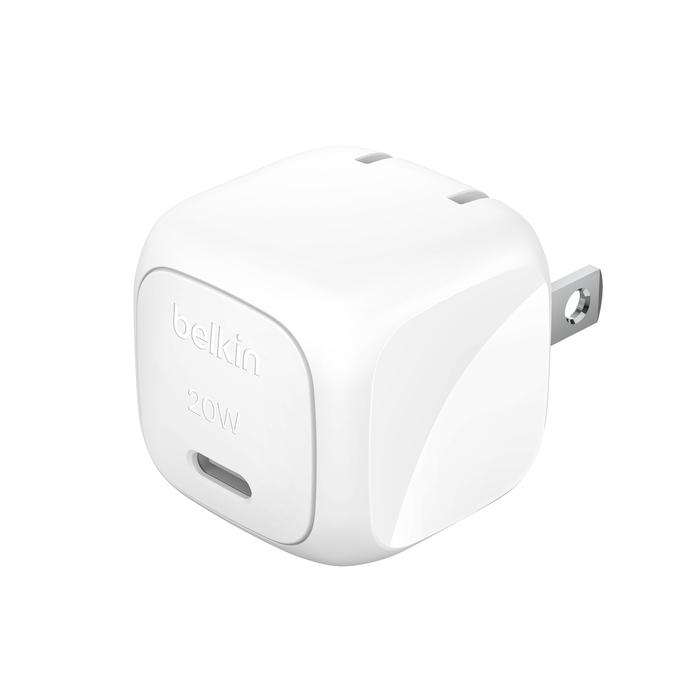 20W USB-C CUBE WALL CHARGER W PPS WH thumbnail