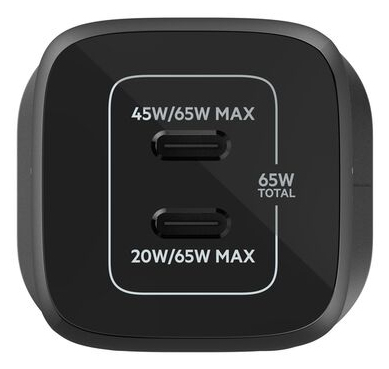 65W DUAL GAN USB-C CHARGER UK thumbnail