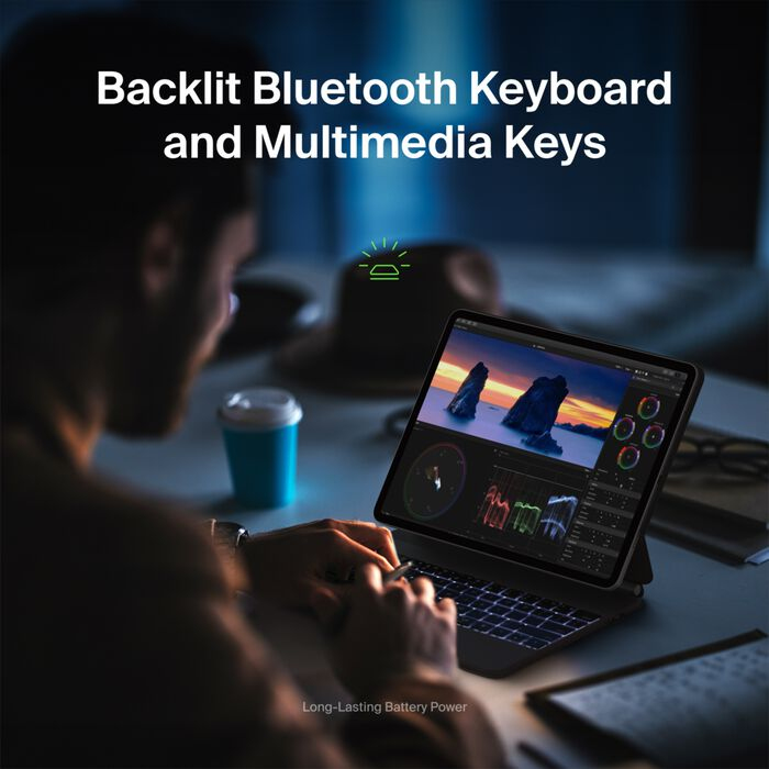 MAGNETIC KB FOLIO 13 M4 IPAD PRO UK thumbnail
