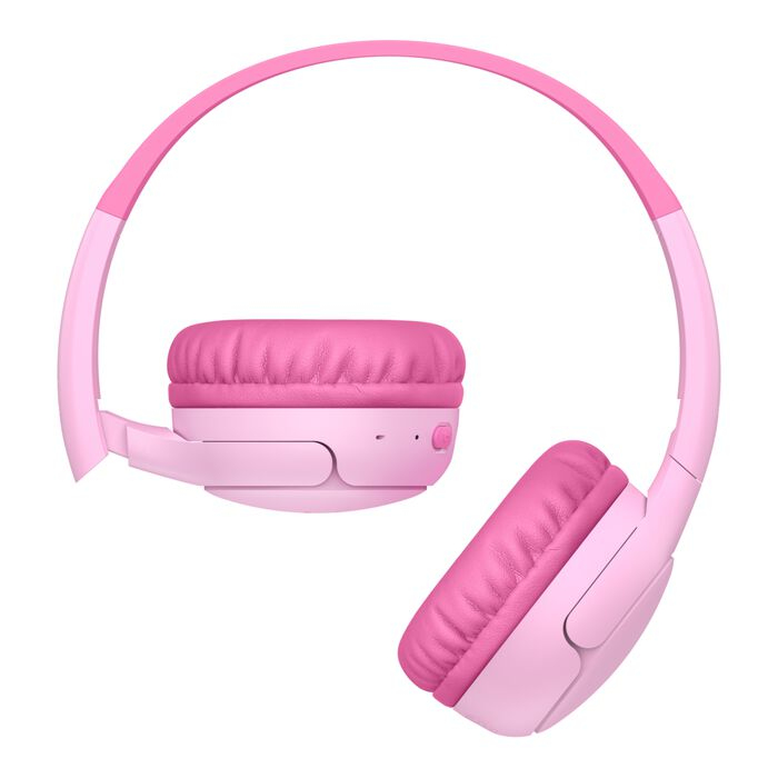 KIDS WIRELESS ON-EAR HEADPHONES PINK thumbnail