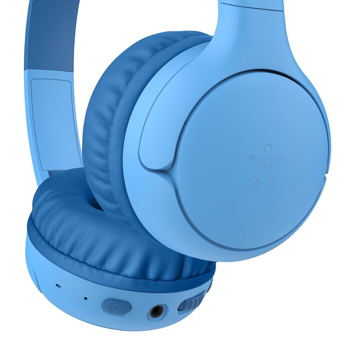 KIDS WIRELESS ON-EAR HEADPHONES BLUE thumbnail