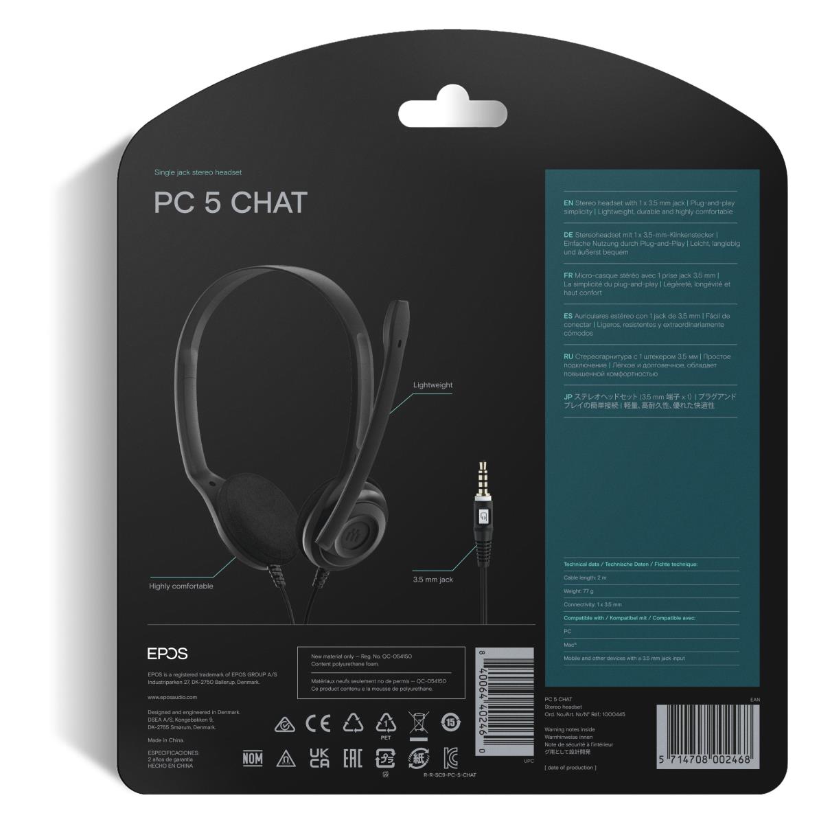 EU Product - Sennheiser Pc 5 Ch thumbnail