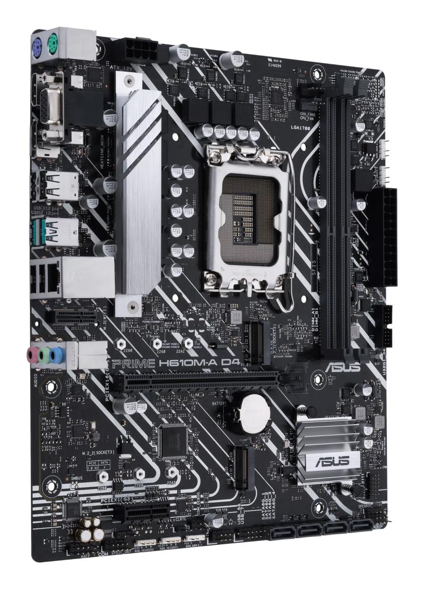 PRIME H610M-A D4-CSM S1700 Motherboard thumbnail