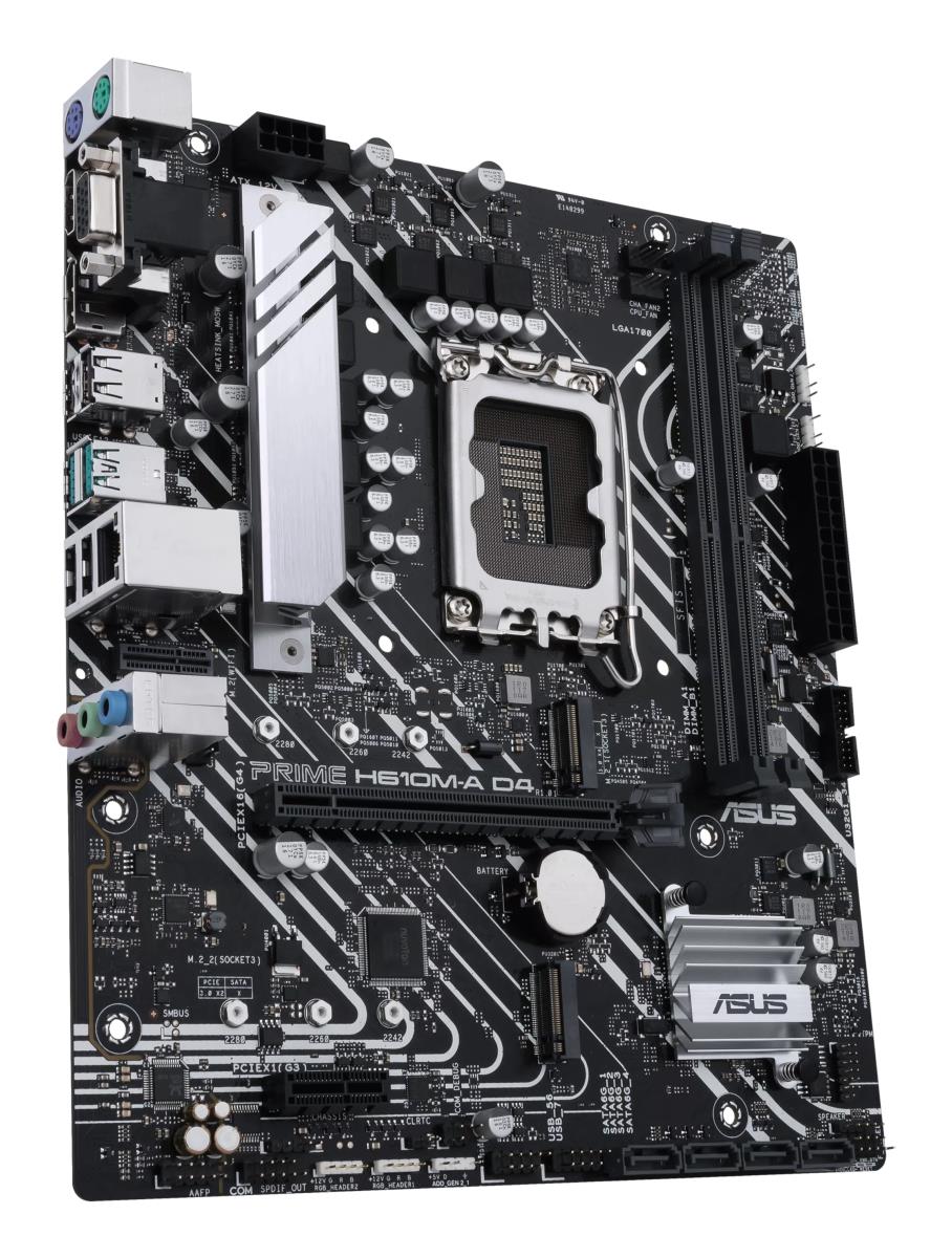 PRIME H610M-A D4-CSM S1700 Motherboard thumbnail