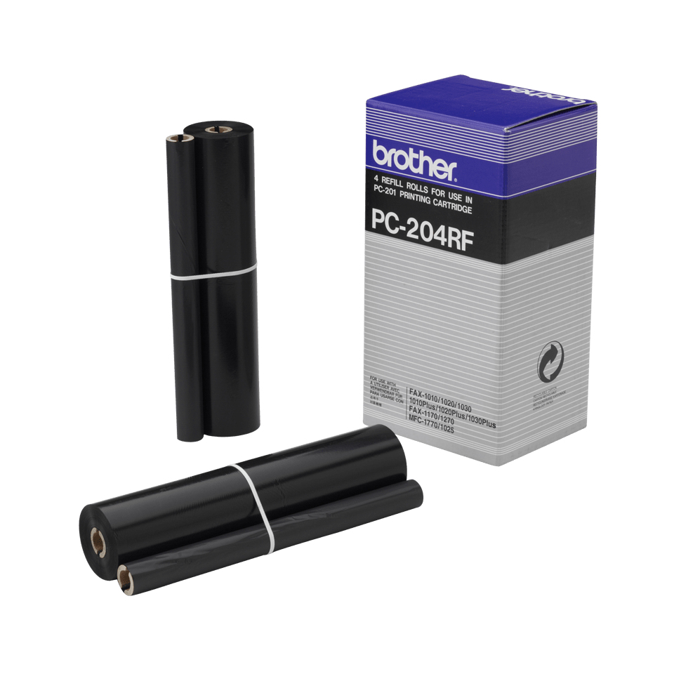 EU Product - Thermotransferrollen - PC-204RF - schwarz - 4er-Pack thumbnail
