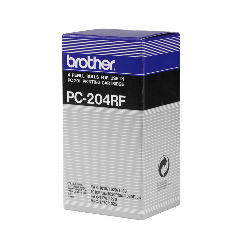 EU Product - Thermotransferrollen - PC-204RF - schwarz - 4er-Pack thumbnail
