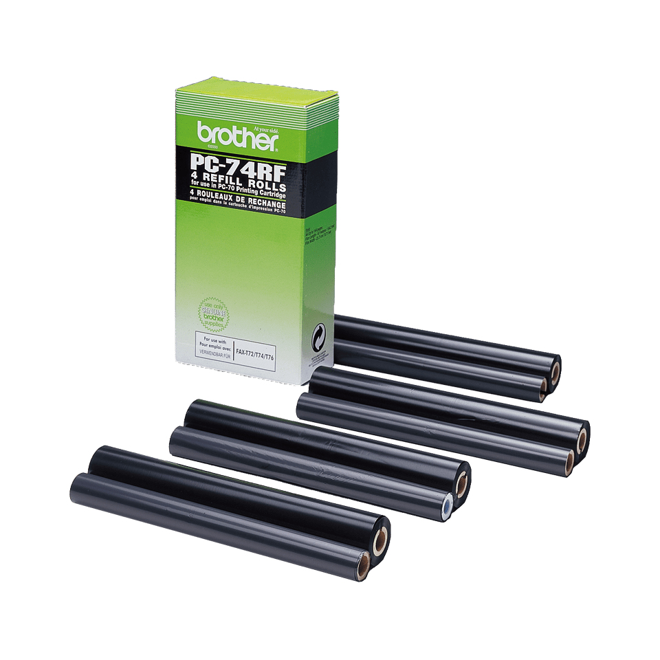 EU Product - Thermotransferrolle PC74RF schwarz 4 St./Pack. - Refill - Ribbon Cartridge thumbnail