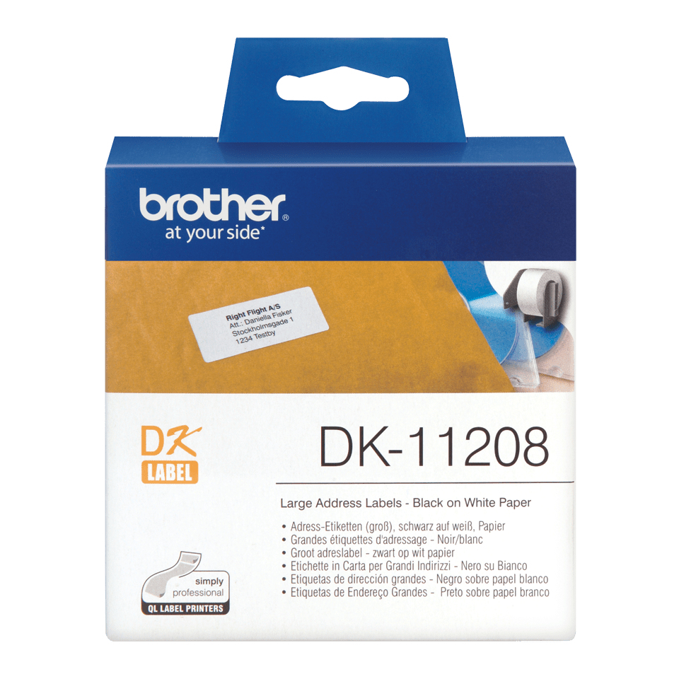 P-TOUCH LARGE ADDRESS LABELS thumbnail