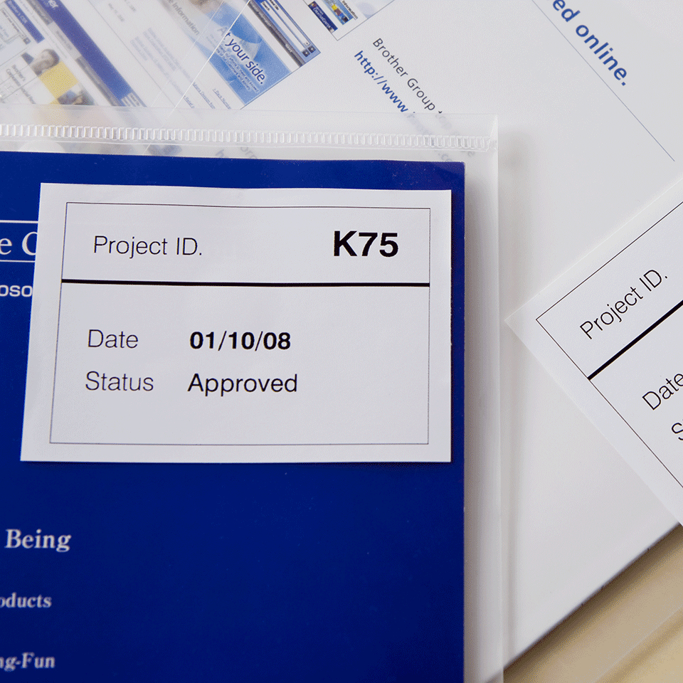 P-TOUCH TAPE REMOVABLE WHITE PAPER thumbnail