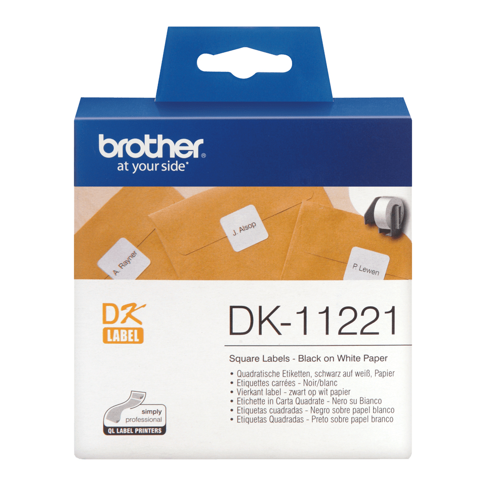 PERMANENT ADHESIVE SQUARE LABEL : (2 thumbnail