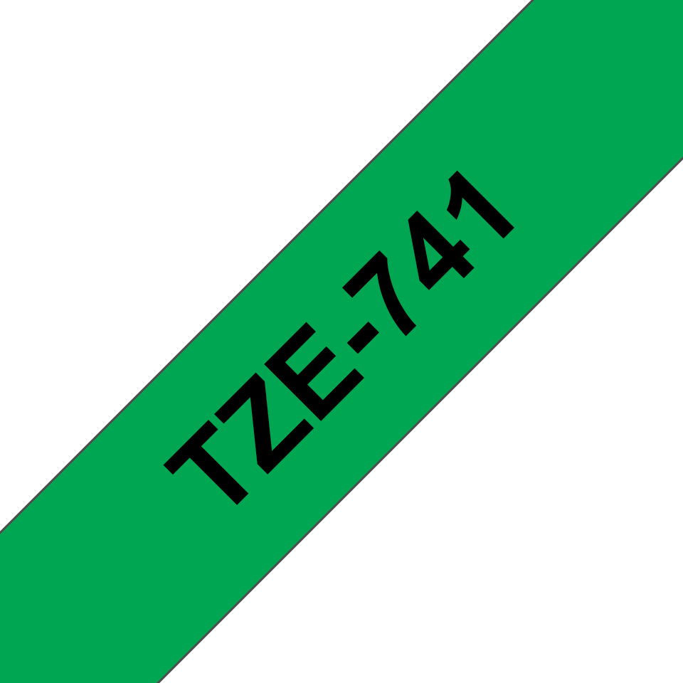 TZE-741 LAMINATED TAPE 18MM 8M thumbnail