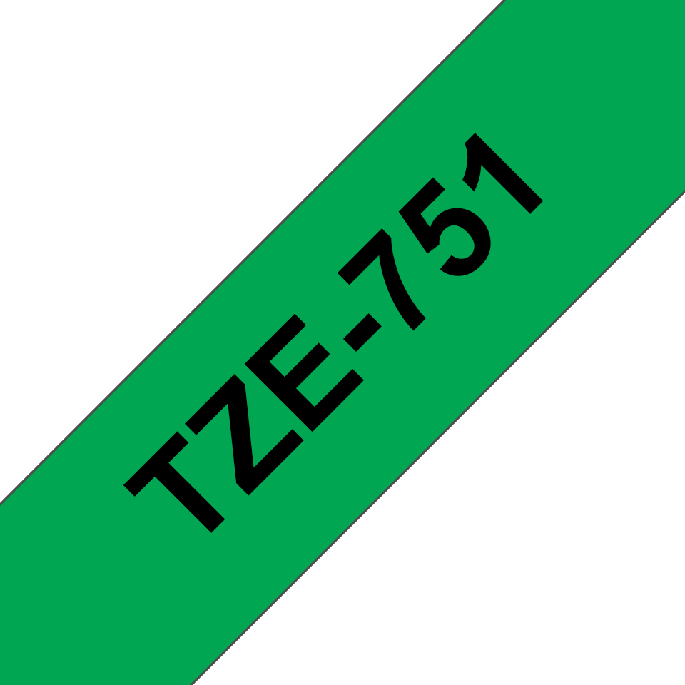 24MM GLOSS TZ BLACK ON GREEN thumbnail