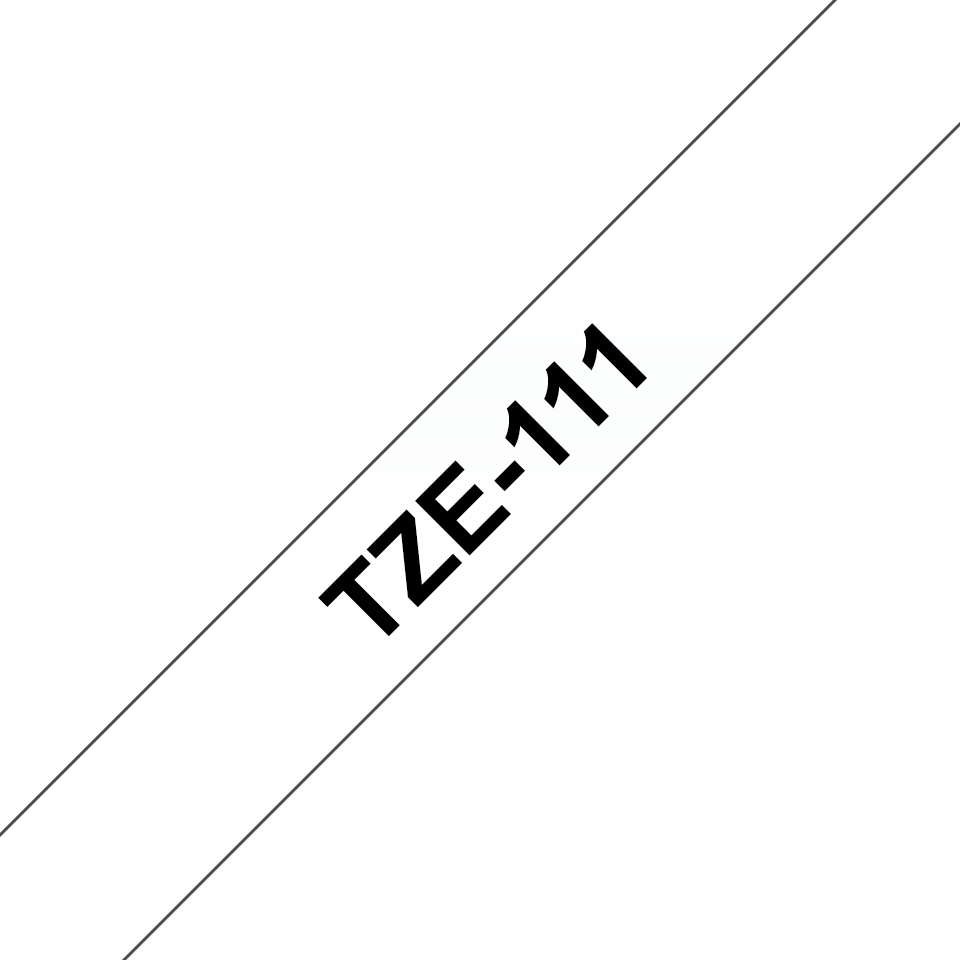 TZE-111 LAMINATED TAPE 6MM 8M thumbnail