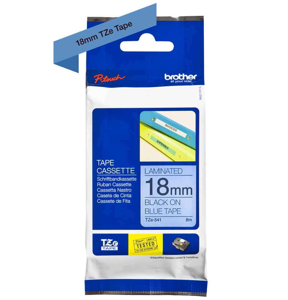 TZE-541 LAMINATED TAPE 8 MM 8M thumbnail