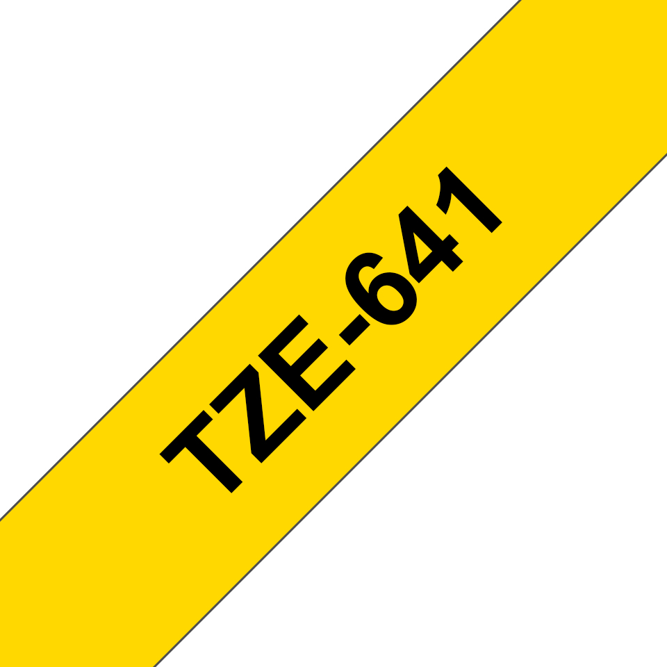 TZE-641 LAMINATED TAPE 18MM 8M thumbnail