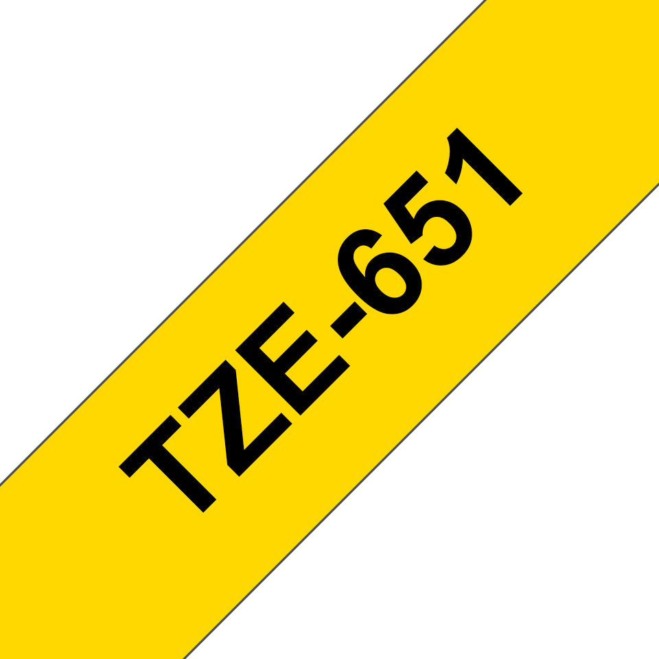TZE-651 LAMINATED TAPE 24MM 8M thumbnail