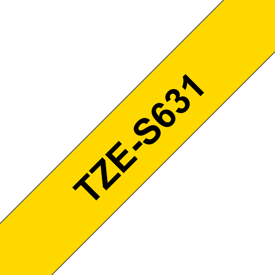TZE-S631 LAMINATED TAPE 12MM 8M thumbnail