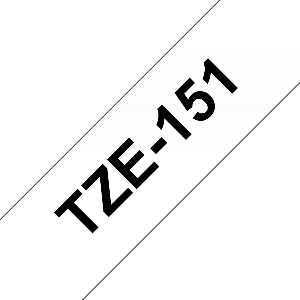 BRO 24MM BLACK ON GLOSS TAPE thumbnail