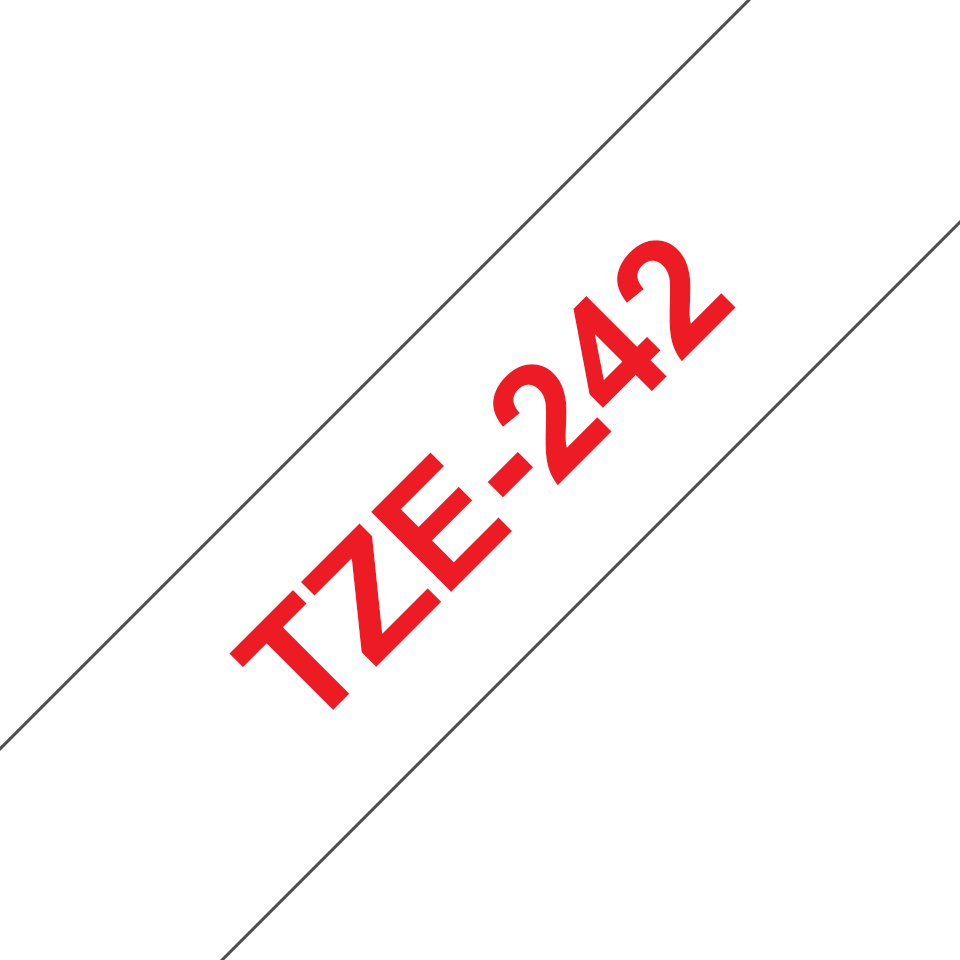 TZE-242 LAMINATED TAPE 18MM 8M thumbnail