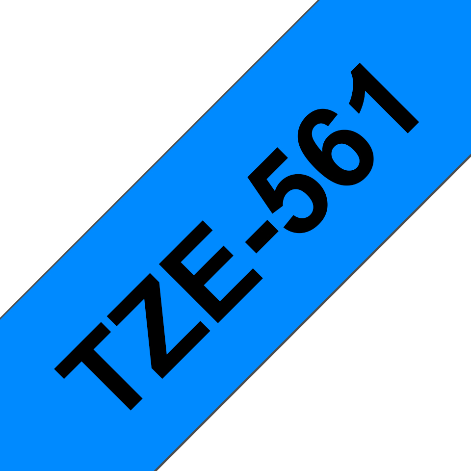 BRO 36MM GLOSS BLACK ON BLUE TAPE thumbnail