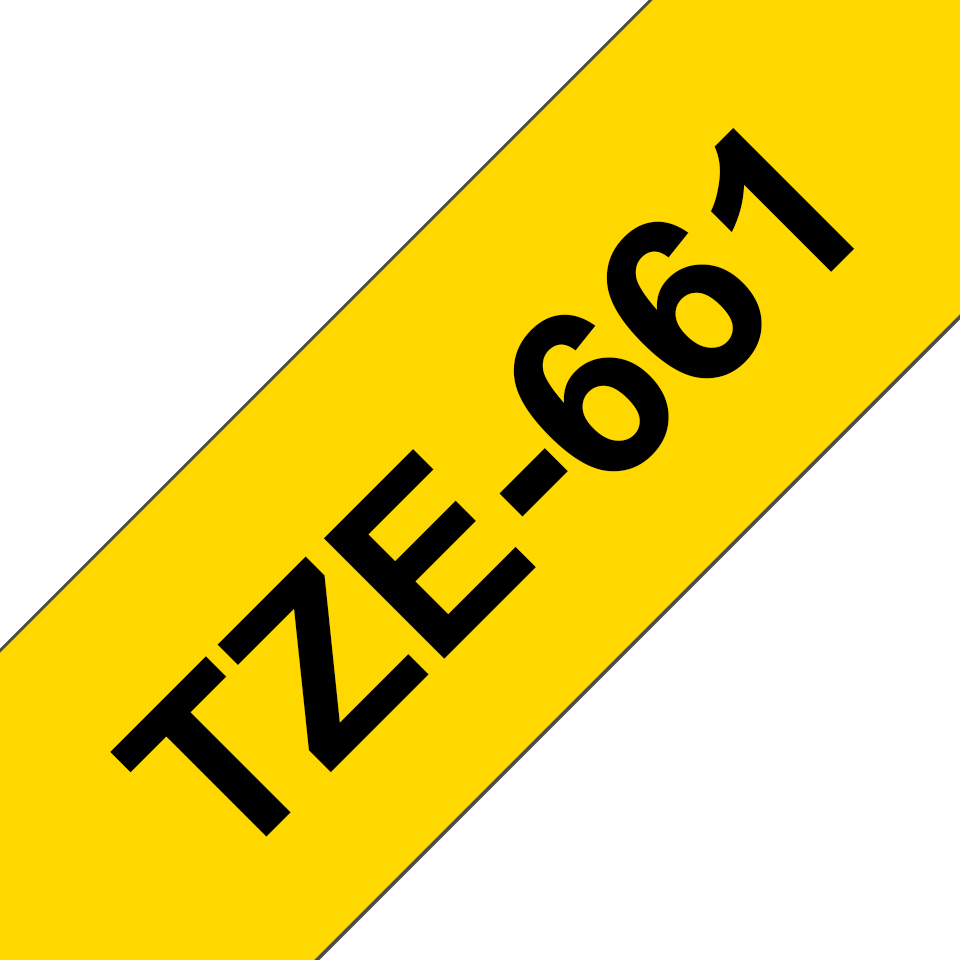 BRO 36MM GLOSS BLK ON YELLOW TAPE thumbnail