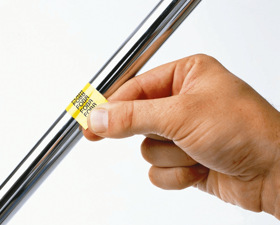 TZEFX641 Black on Yellow 8M x 18mm Flexi Tape thumbnail