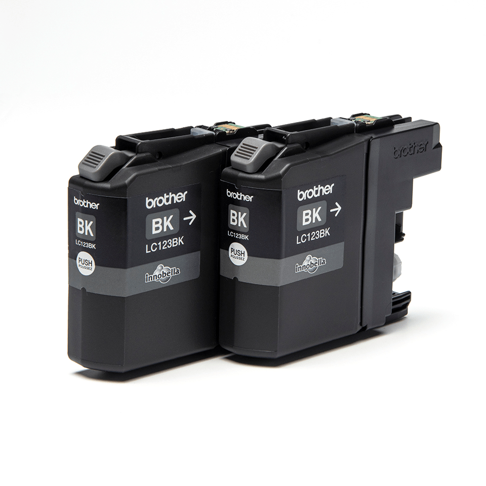 LC123 BLACK TWIN PACKINK CARTRIDGE thumbnail