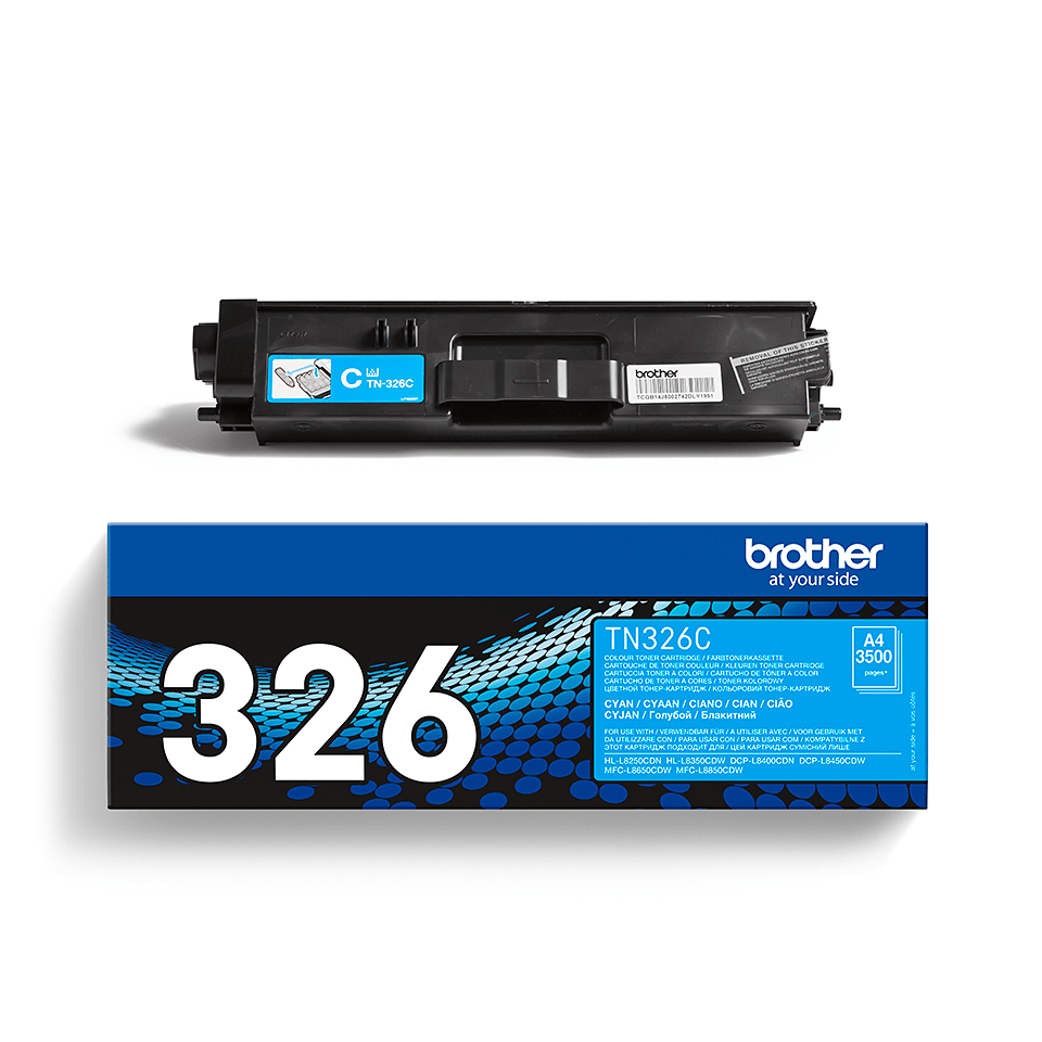 TN326 CYAN TONER3500 PAGES thumbnail