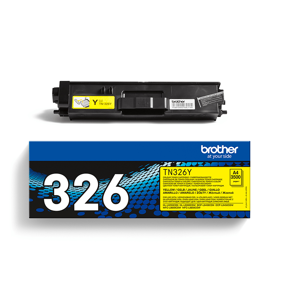 TN326 YELLOW TONER3500 PAGES thumbnail