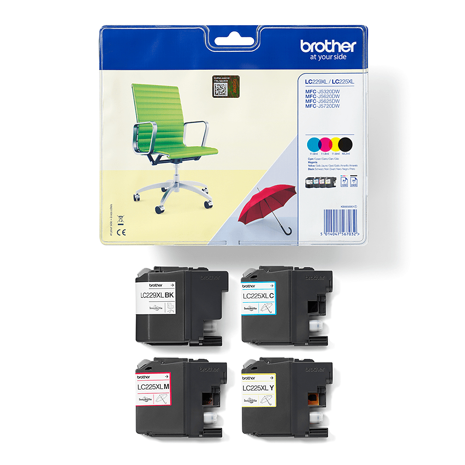 LC229XL VALUE PACK INKLC225XLC thumbnail