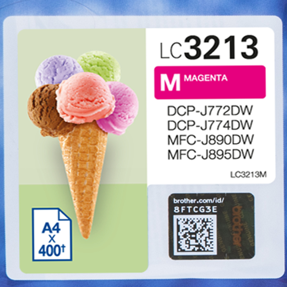 LC3213M MAGENTA INKDCPJ772DW MFCJ890DW thumbnail
