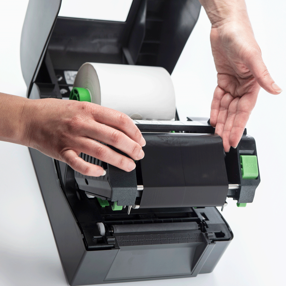 4-inch thermal transfer printer delivering detailed 300dpi labels for business-critical workflows. 300dpi  Thermal Transfer thumbnail