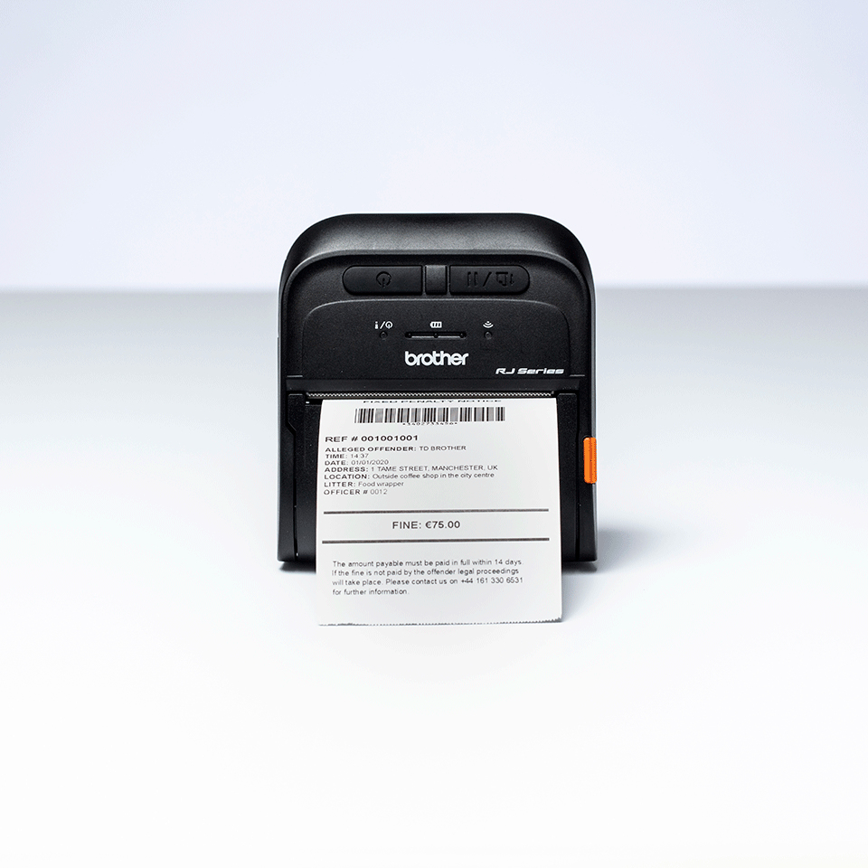 Rugged 3-inch mobile printer for receipts and labels. Mobile Printing  3-inch thumbnail