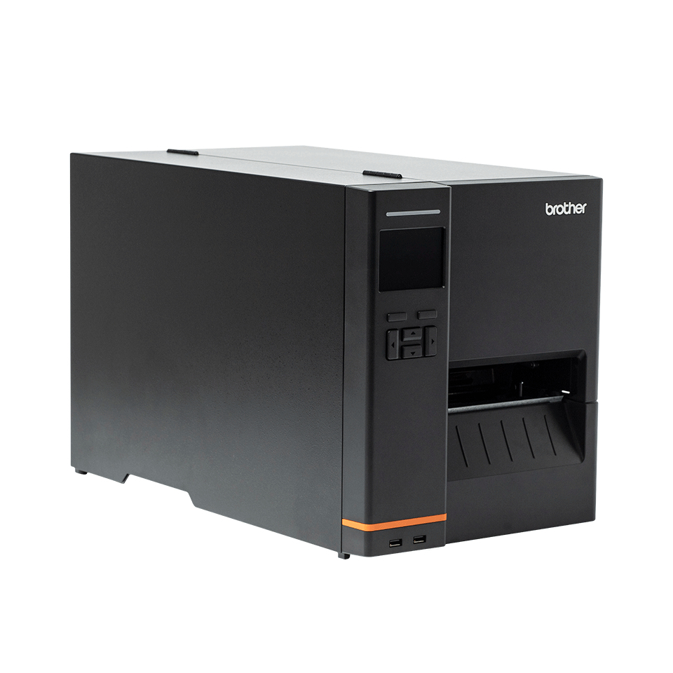 Industrial 4-inch thermal transfer printer producing crisp 300dpi labels with LED status. 300dpi  Thermal Transfer  LED thumbnail