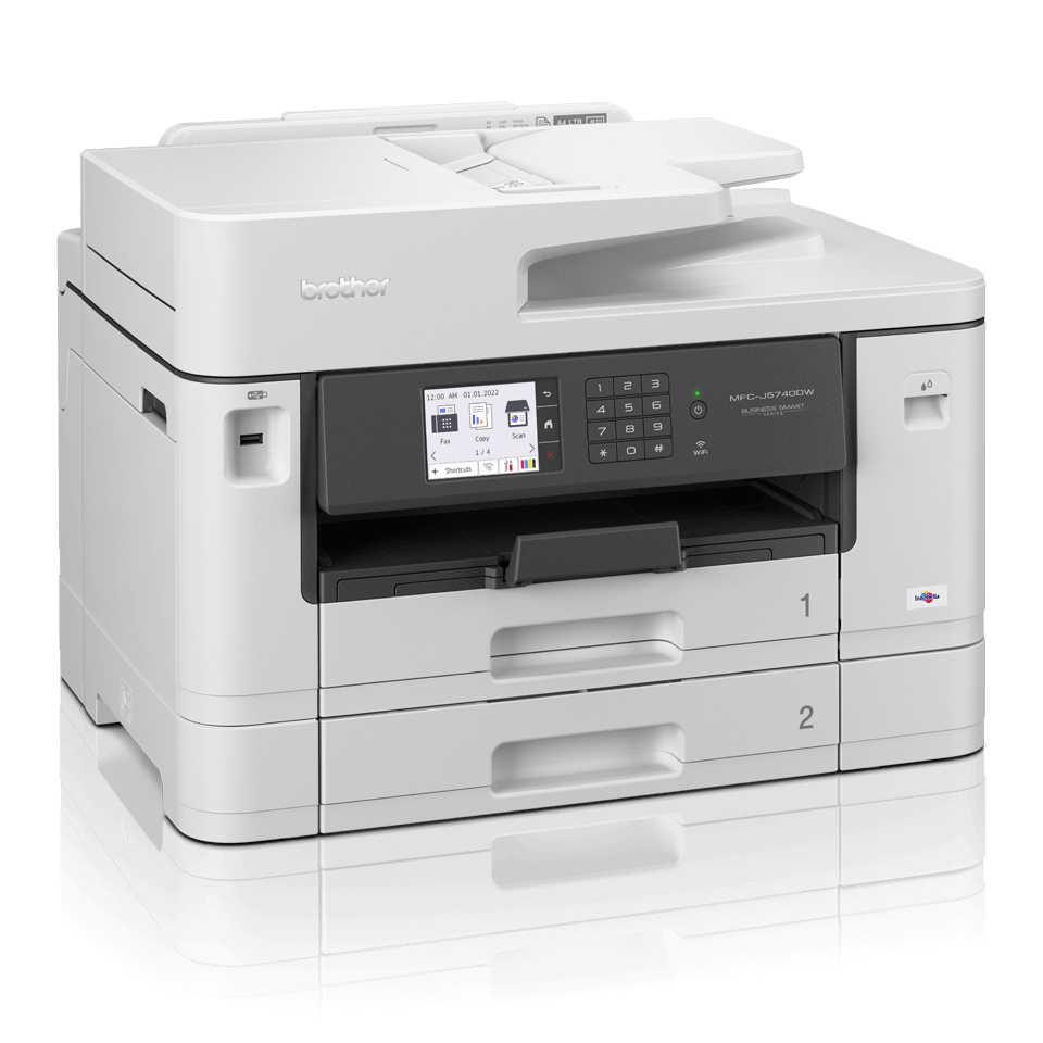 EU Product - T Brother MFC-J5740DW Tinte-Multifunktionsdrucker 4in1 LAN WLAN ADF Duplex thumbnail