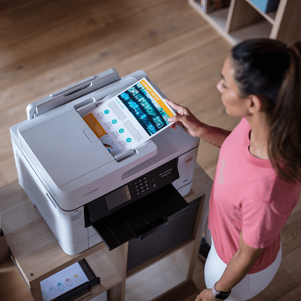 EU Product - T Brother MFC-J5740DW Tinte-Multifunktionsdrucker 4in1 LAN WLAN ADF Duplex thumbnail