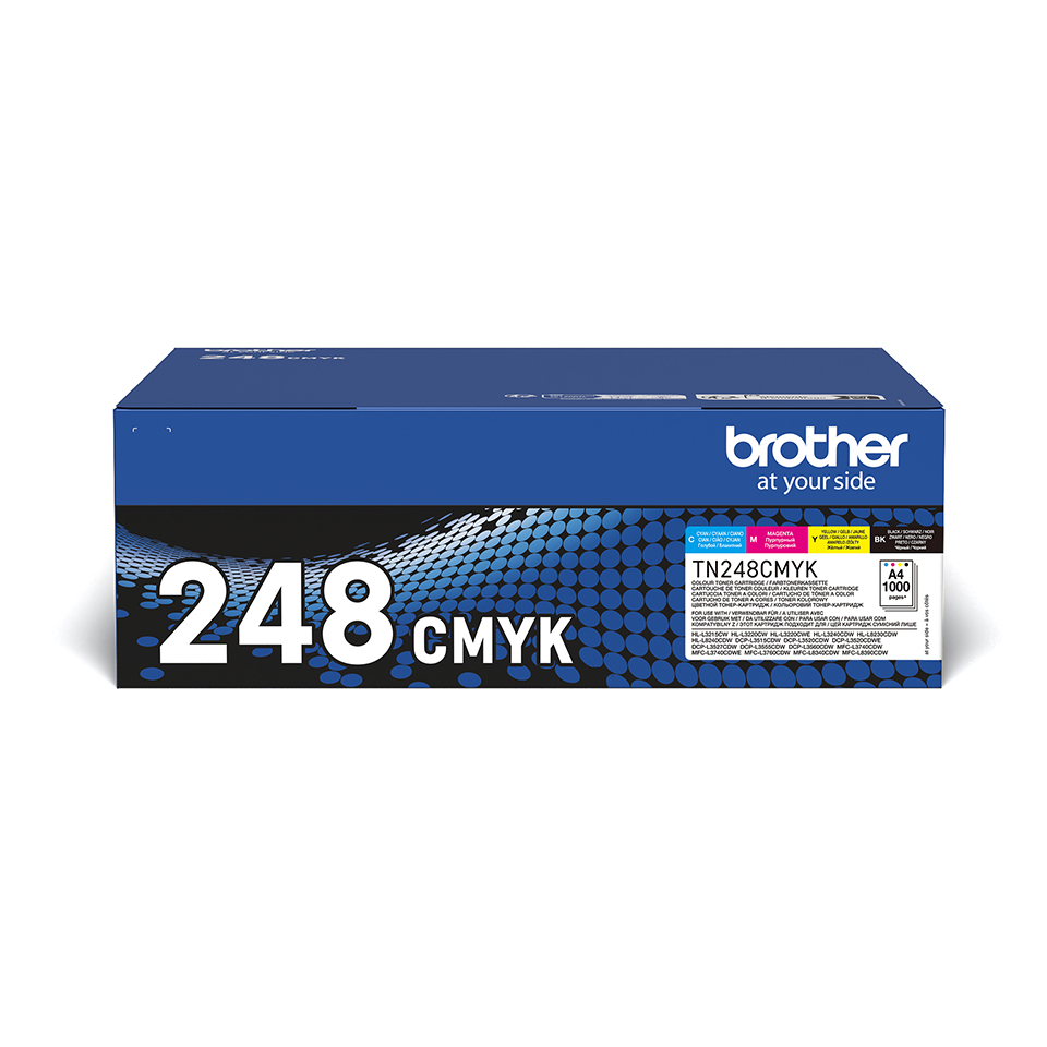 TN248CMYK TONER VALUE PACK. thumbnail