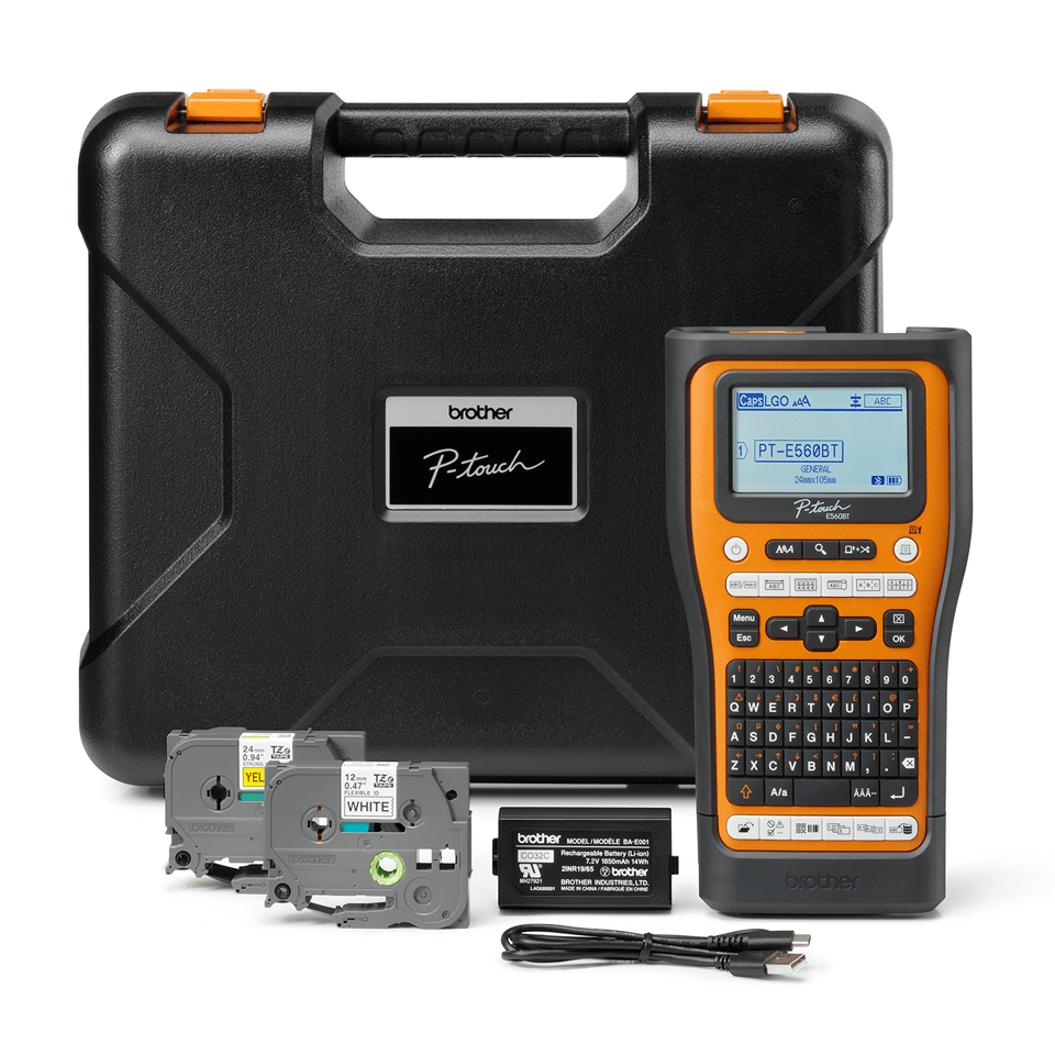 PT-E560BTVP Pro Handheld Electrician Labelling Machine thumbnail