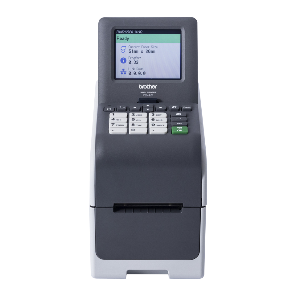 2-inch direct thermal printer with 203dpi and smart touchscreen control. 203dpi  Direct Thermal  USB  Ethernet  Touchscreen thumbnail