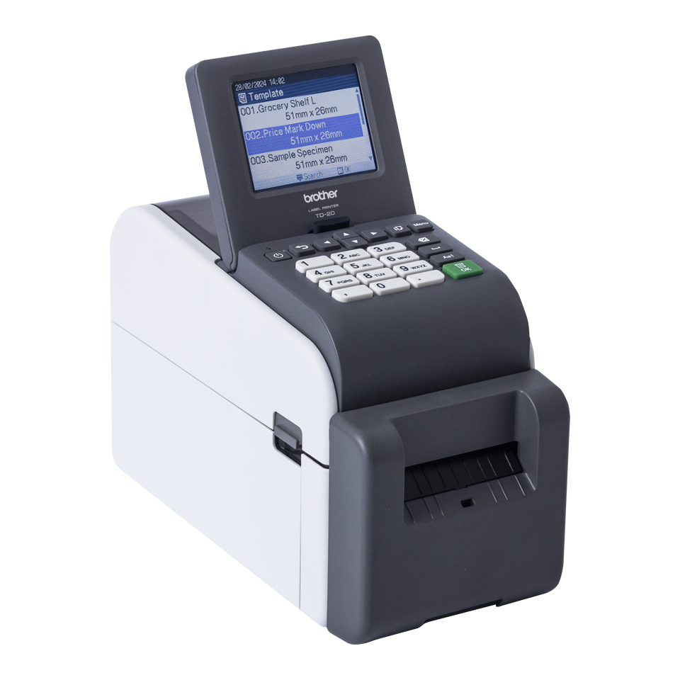 2-inch direct thermal printer with 203dpi and smart touchscreen control. 203dpi  Direct Thermal  USB  Ethernet  Touchscreen thumbnail