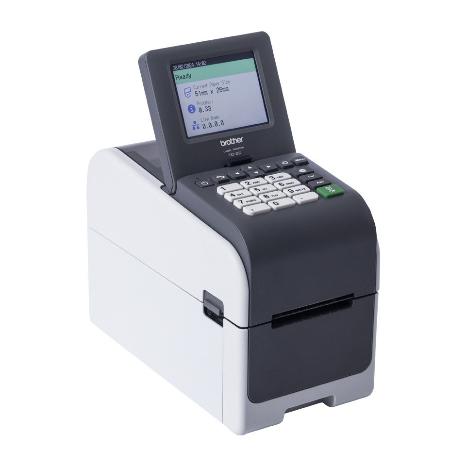 2-inch direct thermal printer with 203dpi and smart touchscreen control. 203dpi  Direct Thermal  USB  Ethernet  Touchscreen thumbnail