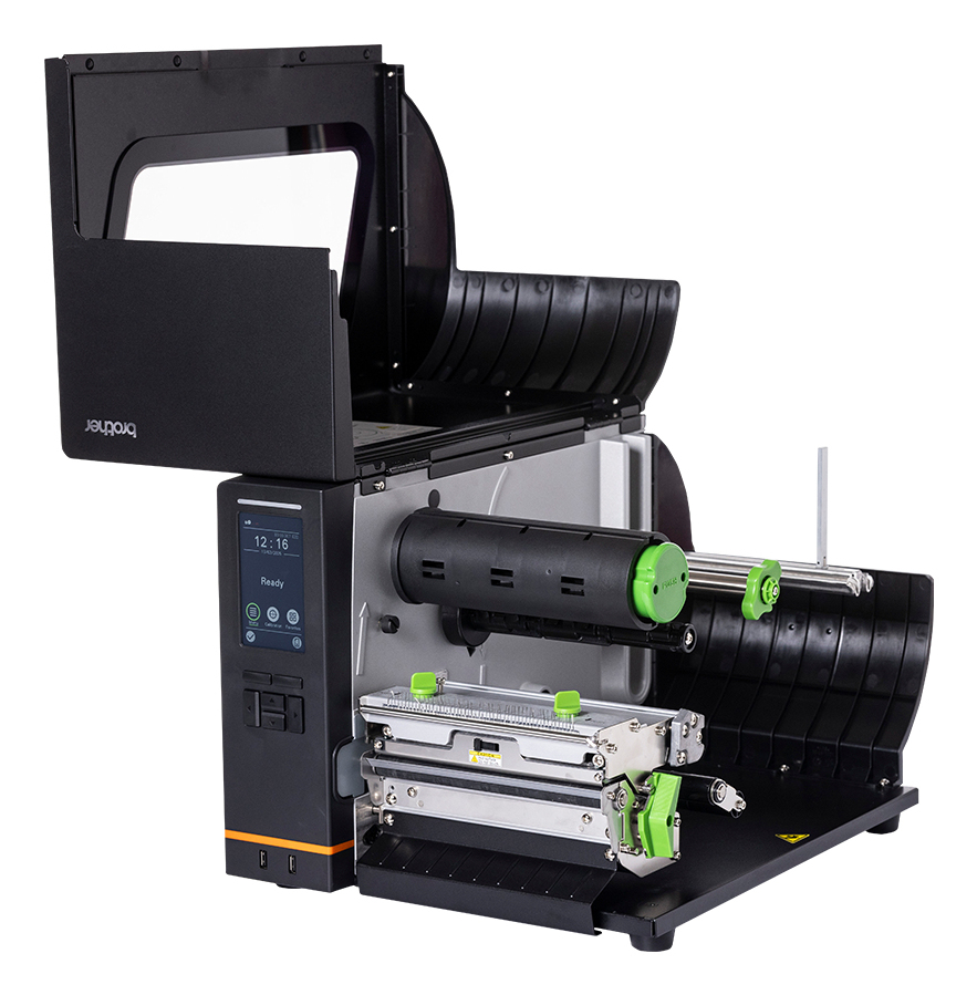 Industrial 6-inch thermal transfer printer for high-volume labeling. 203dpi with LED and touchscreen for easy operation. 203dpi  Thermal Transfer  LED  Touchscreen thumbnail